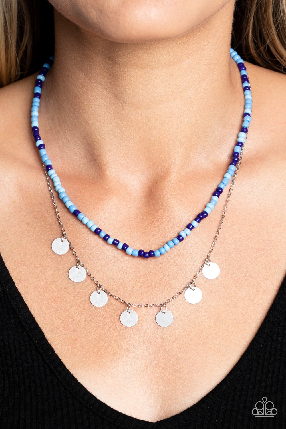 Comet Candy Blue Necklace - Jewelry by Bretta - Jewelry by Bretta