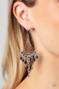 Commanding Candescence Purple Earrings - Jewelry by Bretta - Jewelry by Bretta