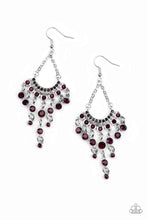 Commanding Candescence Purple Earrings - Jewelry by Bretta - Jewelry by Bretta