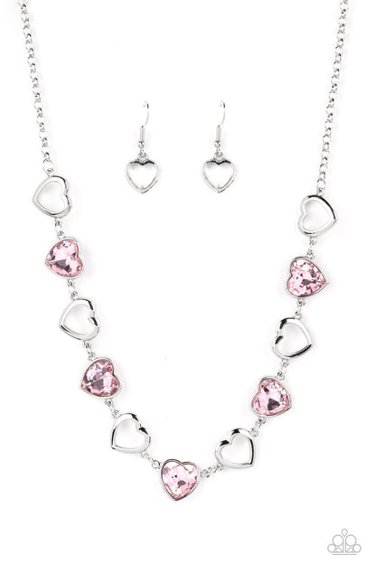 Contemporary Cupid Pink Necklace - Jewelry by Bretta - Jewelry by Bretta