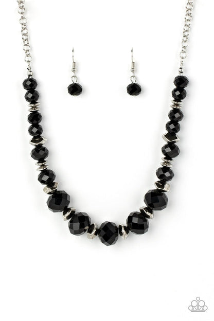 Cosmic Cadence Black Necklace - Jewelry by Bretta - Jewelry by Bretta