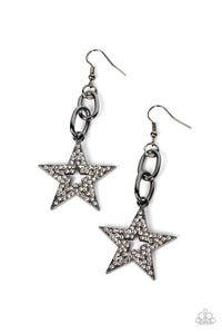 Cosmic Celebrity Black Earrings - Jewelry by Bretta - Jewelry by Bretta
