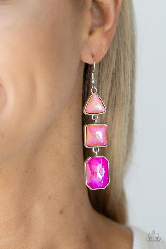 Cosmic Culture Pink Earrings - Jewelry by Bretta - Jewelry by Bretta