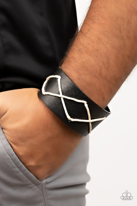 Cottagecore Couture Black Bracelet - Jewelry by Bretta - Jewelry by Bretta