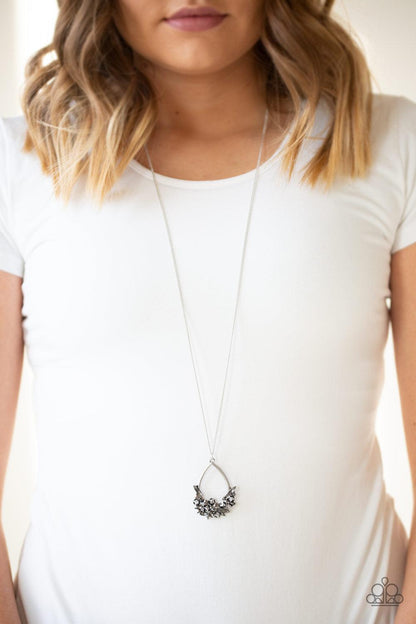 Couture Crash Course Silver Necklace - Jewelry By Bretta - Jewelry by Bretta