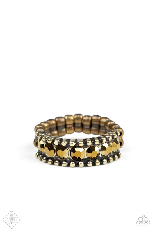 Crank It Up Brass Ring - Jewelry by Bretta - Jewelry by Bretta