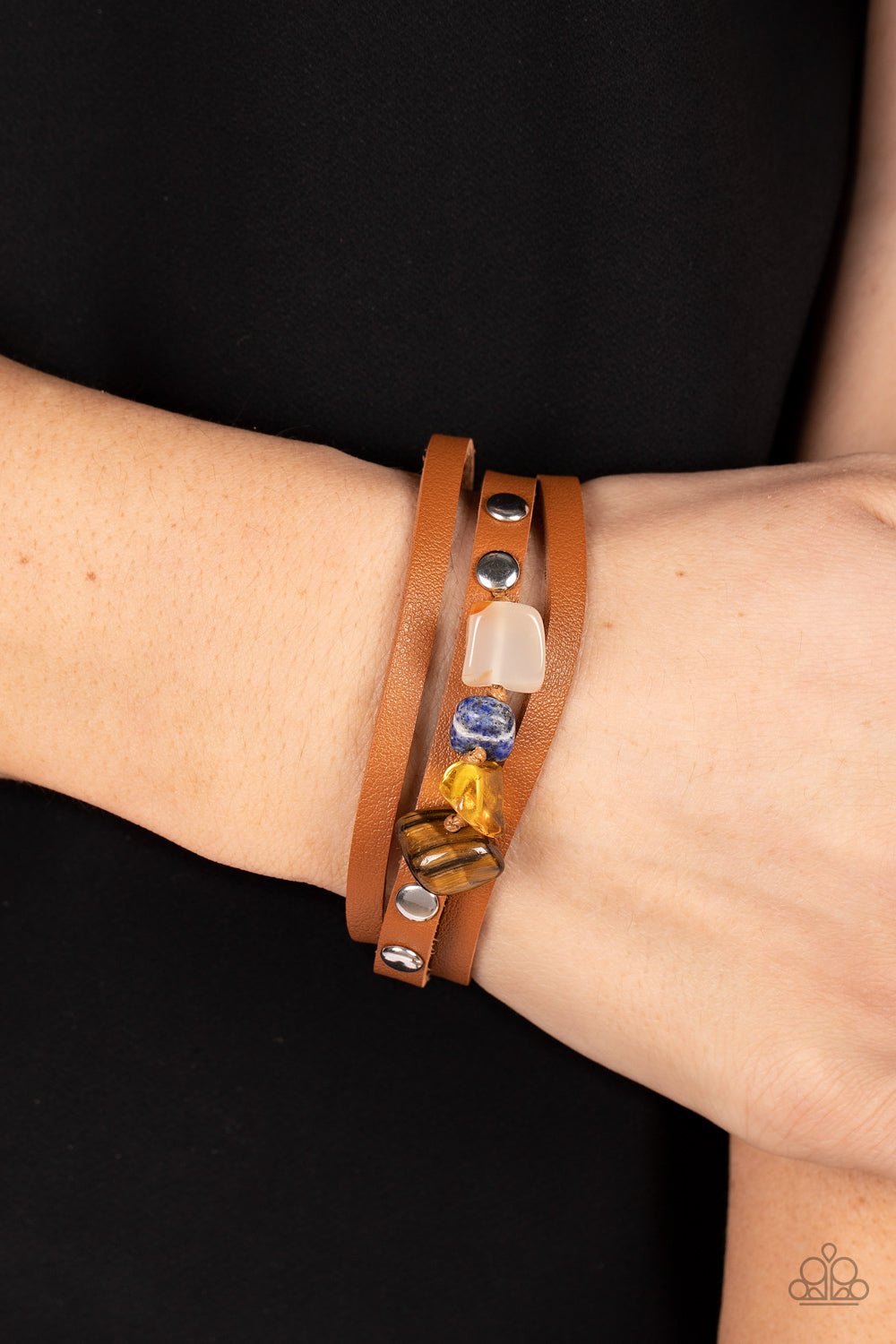 Molten Mogul Green Bracelet - Jewelry by Bretta