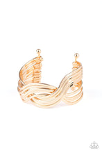 Curvaceous Curves Gold Cuff Bracelet - Jewelry by Bretta - Jewelry by Bretta