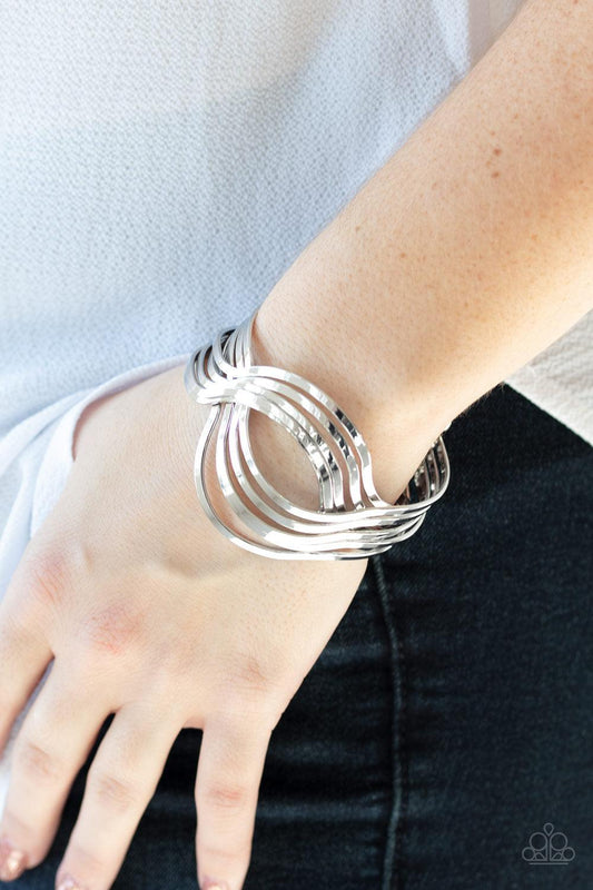 Curvaceous Curves Silver Cuff Bracelet - Jewelry by Bretta - Jewelry by Bretta