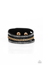 Rollin In Rhinestones Black Bracelet - Jewelry by Bretta