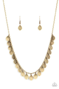 Dainty DISCovery Brass Necklace - Jewelry By Bretta - Jewelry by Bretta