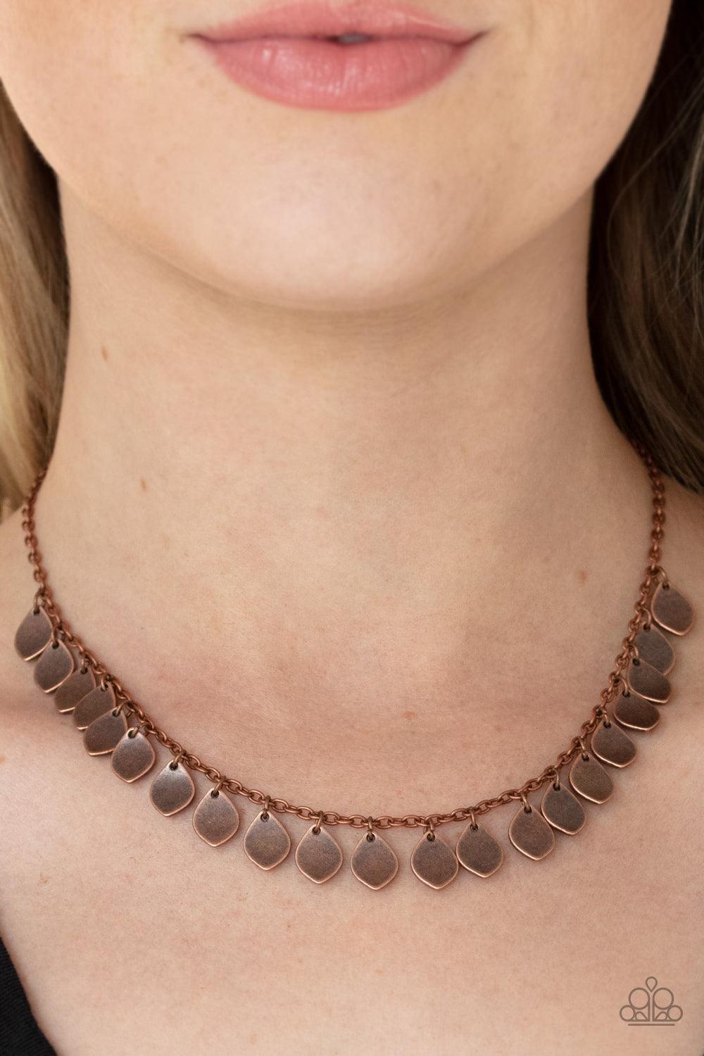 Dainty DISCovery Copper Necklace - Jewelry by Bretta - Jewelry by Bretta