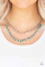 Dainty Distraction Blue Necklace - Jewelry by Bretta - Jewelry by Bretta