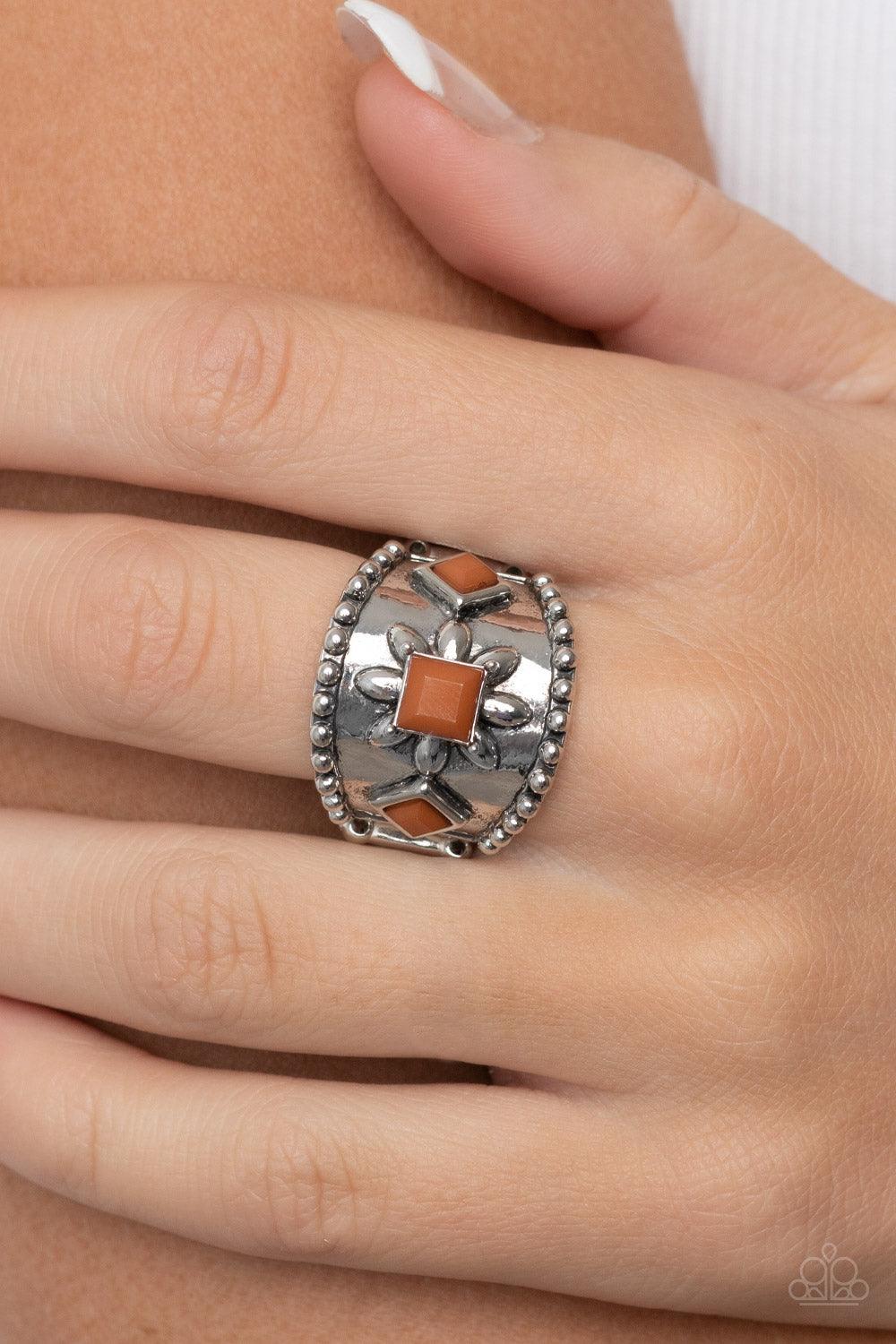 Daisy Diviner Brown Ring - Jewelry by Bretta - Jewelry by Bretta