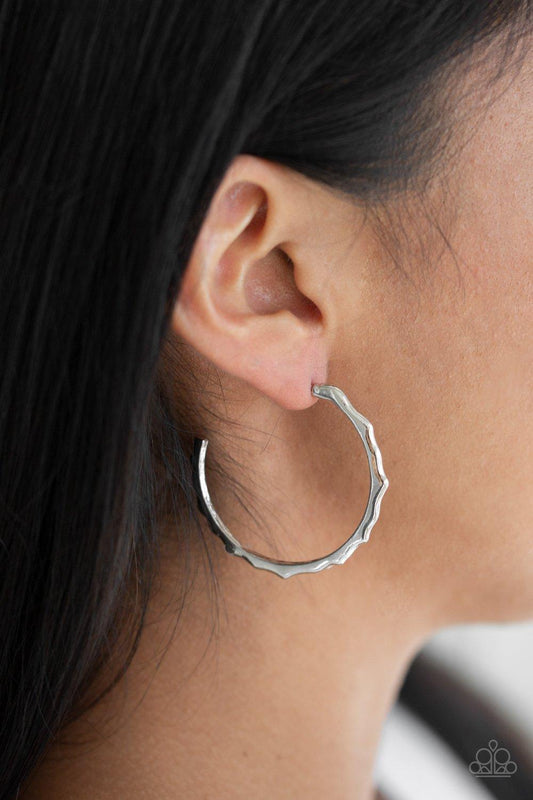 Danger Zone Silver Earrings - Jewelry by Bretta - Jewelry by Bretta