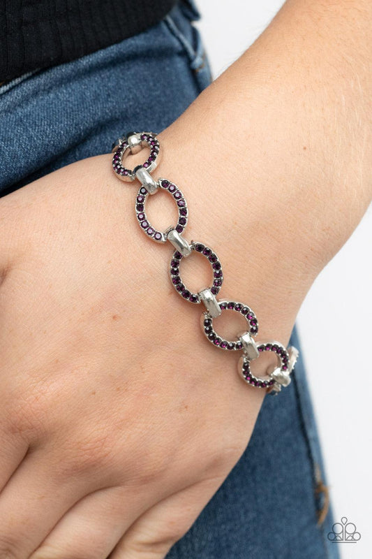 Date Night Debonair Purple Bracelet - Jewelry by Bretta - Jewelry by Bretta