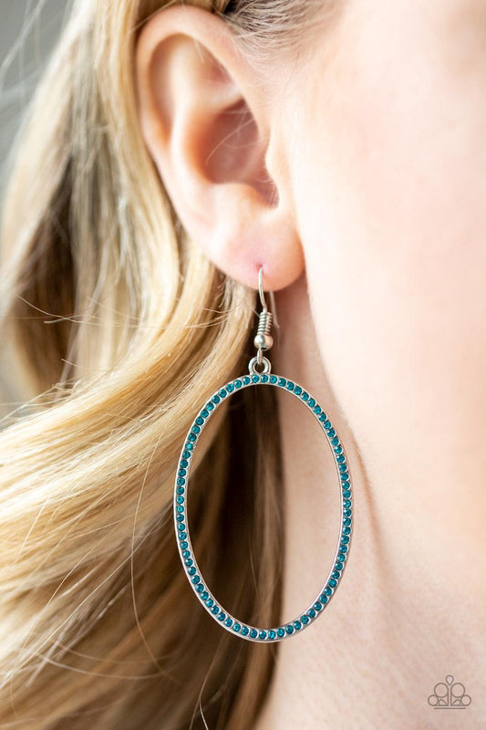 Dazzle On Demand Blue Earrings - Jewelry by Bretta - Jewelry by Bretta