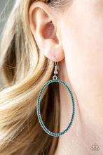 Dazzle On Demand Blue Earrings - Jewelry by Bretta - Jewelry by Bretta