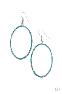 Dazzle On Demand Blue Earrings - Jewelry by Bretta - Jewelry by Bretta