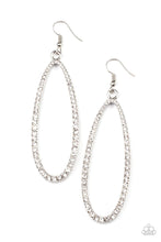 Dazzling Decorum White Earrings - Jewelry By Bretta - Jewelry by Bretta