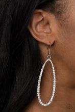 Dazzling Decorum White Earrings - Jewelry By Bretta - Jewelry by Bretta