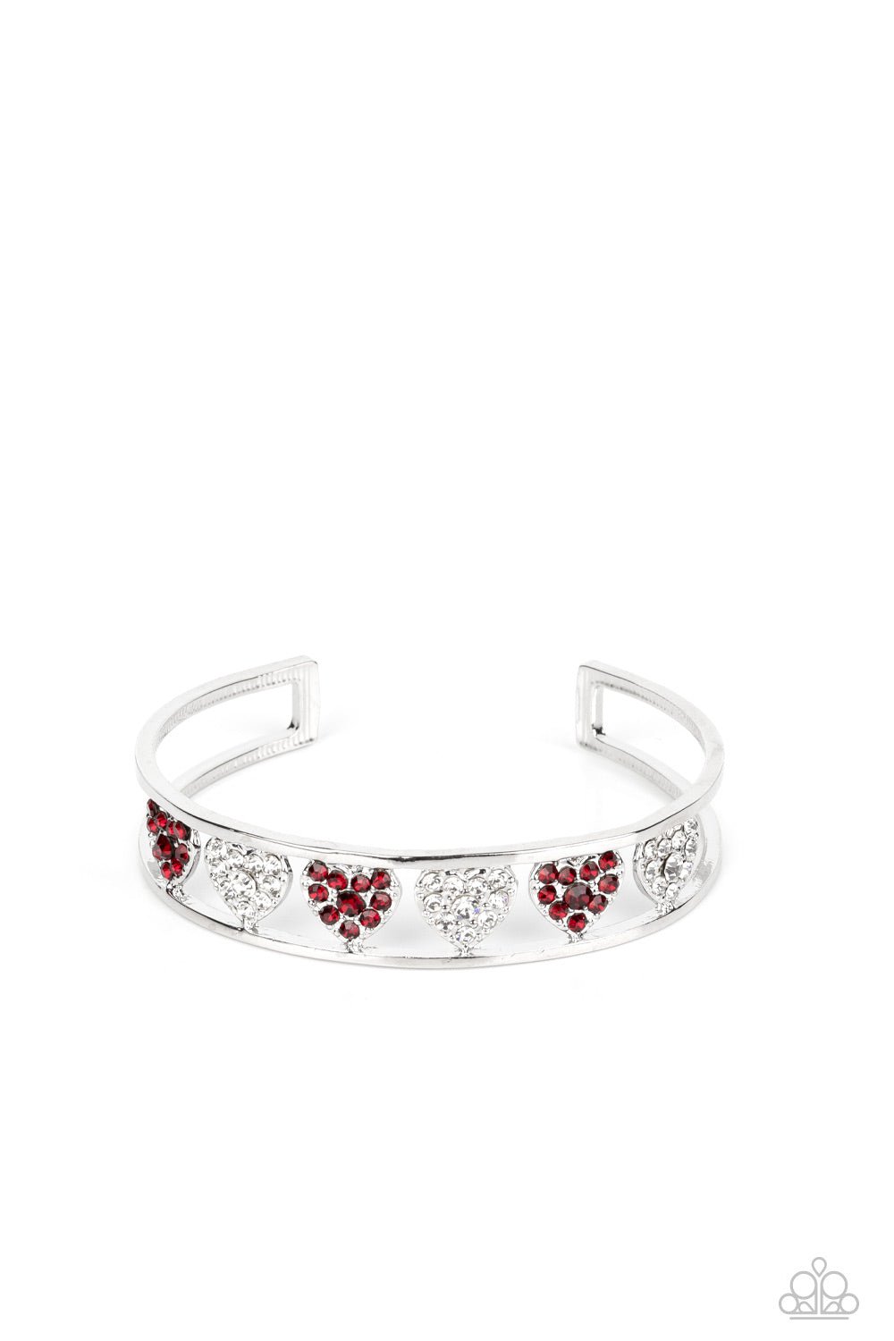 Decadent Devotion Red Cuff Bracelet - Jewelry by Bretta - Jewelry by Bretta