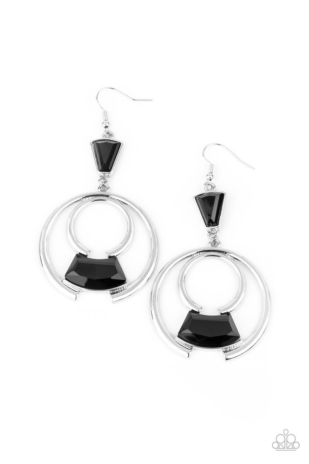 Deco Dancing Black Earrings - Jewelry by Bretta - Jewelry by Bretta