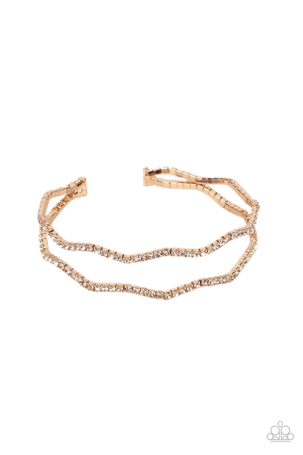 Delicate Dazzle Gold Bracelet - Jewelry by Bretta - Jewelry by Bretta