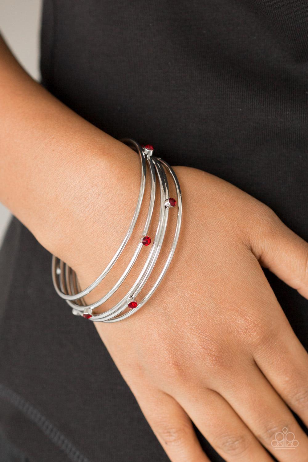 Delicate Decadence Red Bracelets - Jewelry by Bretta - Jewelry by Bretta