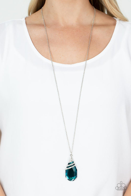 Demandingly Diva Blue Necklace - Jewelry by Bretta - Jewelry by Bretta