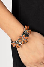 Desert Flower Patch Brown Bracelet - Jewelry by Bretta - Jewelry by Bretta
