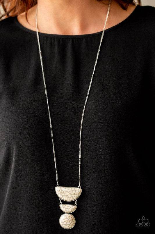 Desert Mason White Necklace - Jewelry by Bretta - Jewelry by Bretta