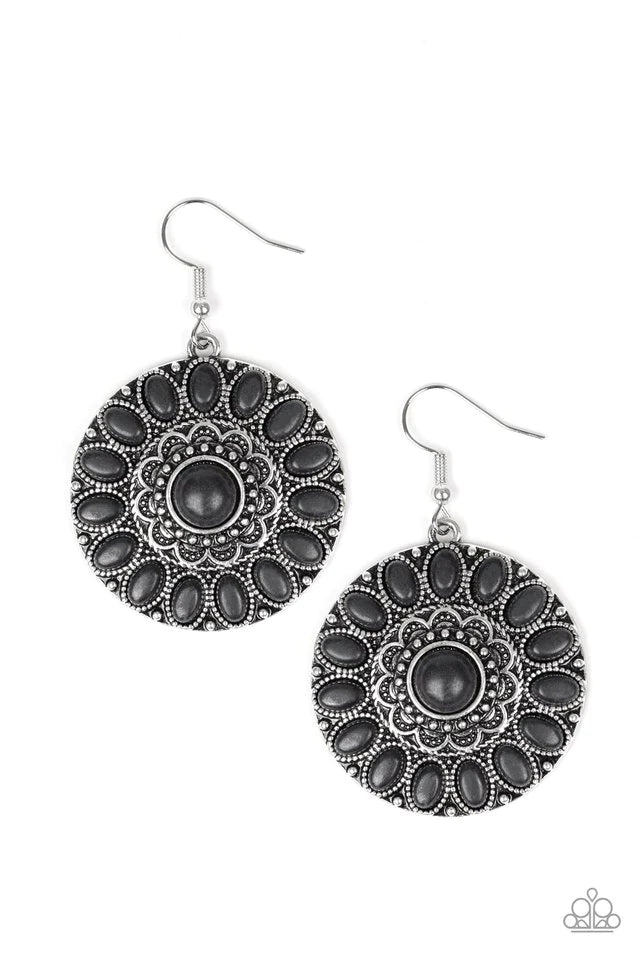 Desert Palette Black Earrings - Jewelry by Bretta - Jewelry by Bretta