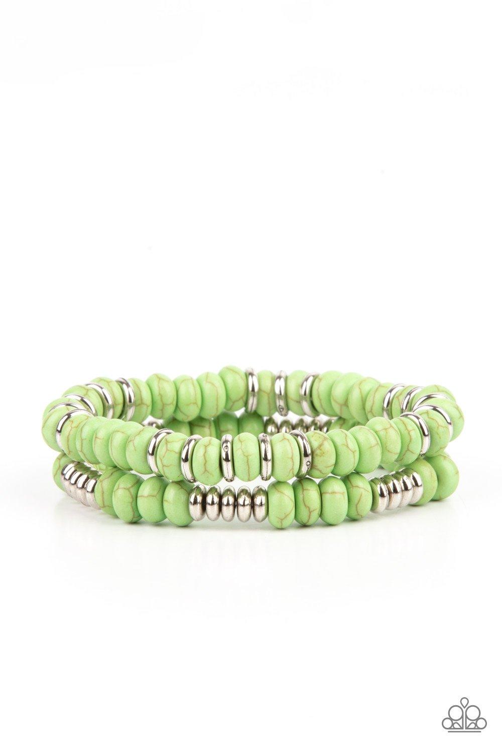 Desert Rainbow Green Bracelet - Jewelry by Bretta - Jewelry by Bretta