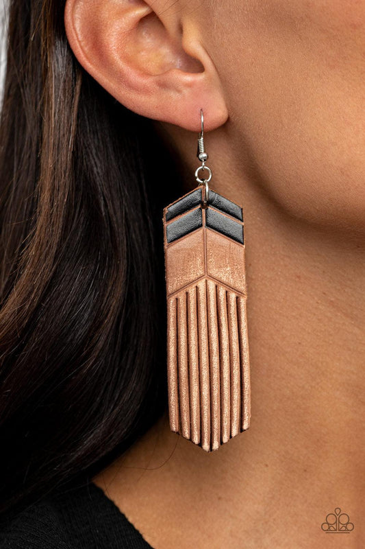 Desert Trails Black Earrings - Jewelry by Bretta - Jewelry by Bretta