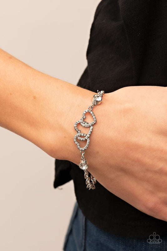 Desirable Dazzle White Bracelet - Jewelry by Bretta - Jewelry by Bretta