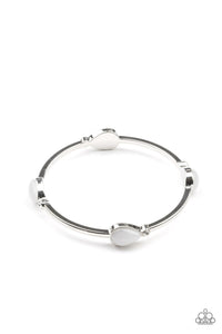 Dewdrop Dancing White Bracelet - Jewelry by Bretta - Jewelry by Bretta