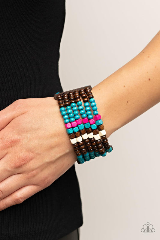 Dive into Maldives Blue Bracelet - Jewelry by Bretta - Jewelry by Bretta