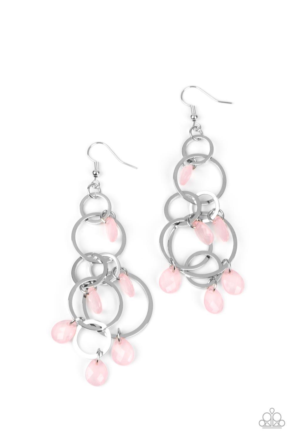 Dizzyingly Dreamy Pink Earrings - Jewelry by Bretta - Jewelry by Bretta