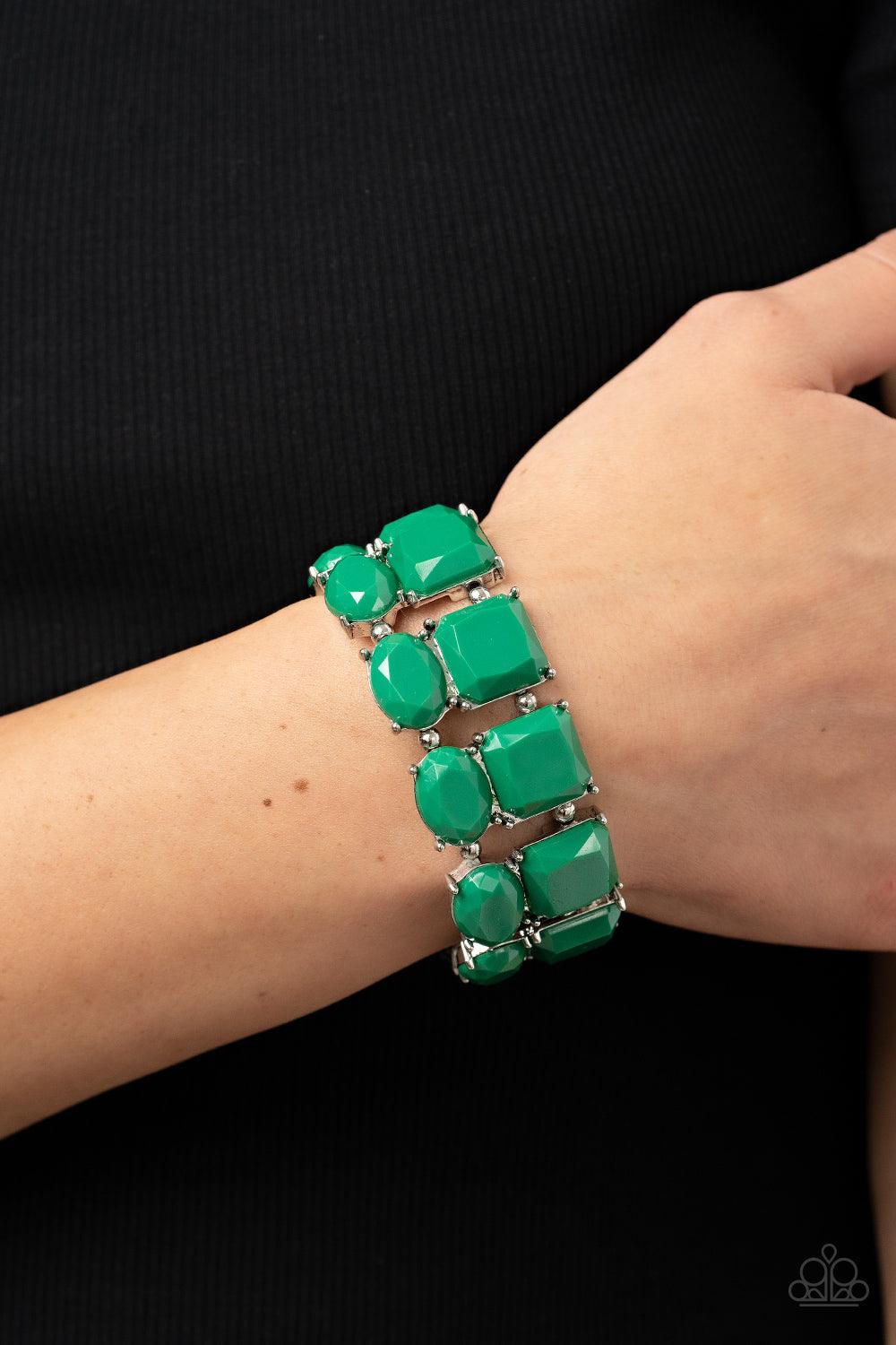 Dont Forget Your Toga Green Bracelet - Jewelry by Bretta