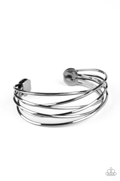 Down To The Wire Black Bracelets - Jewelry by Bretta - Jewelry by Bretta