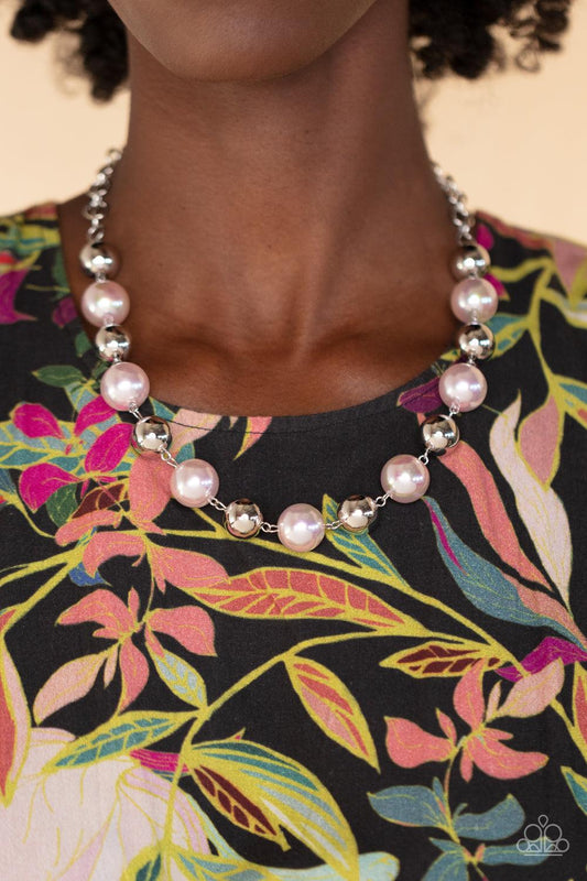 Dreamscape Escape Pink Necklace - Jewelry by Bretta - Jewelry by Bretta