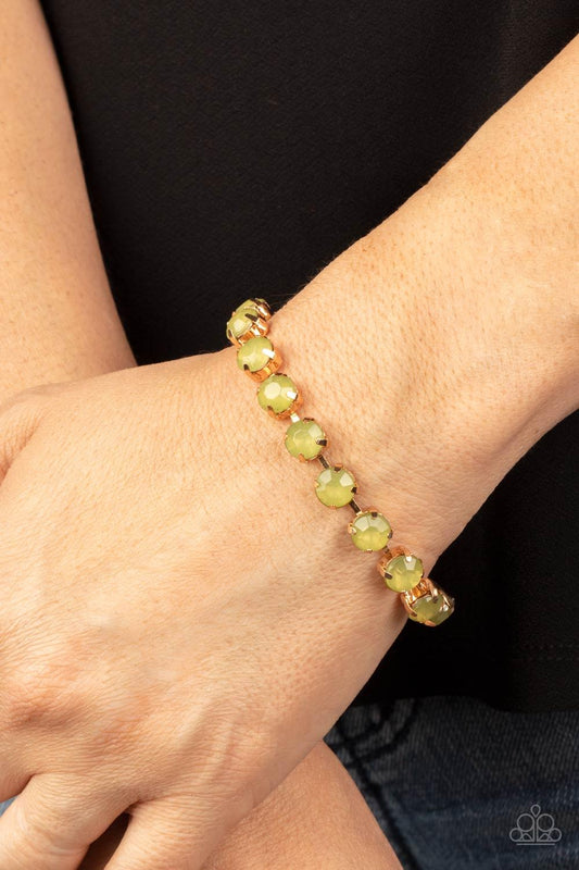 Dreamy Debutante Green Bracelet - Jewelry by Bretta - Jewelry by Bretta