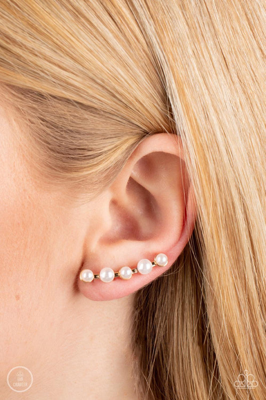 Drop-Top Attitude - Gold - Jewelry by Bretta