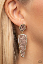 Druzy Desire Gold Earrings - Jewelry by Bretta - Jewelry by Bretta