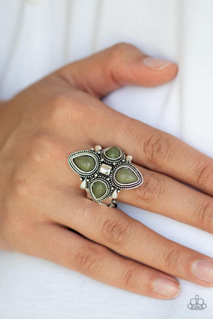 Dune Runner Green Ring -Jewelry by Bretta - Jewelry by Bretta