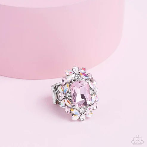 Dynamic Diadem Pink Ring - Jewelry by Bretta - Jewelry by Bretta