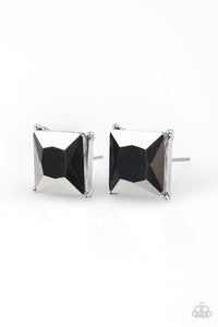 Paparazzi Accessories-The Big Bang - Silver Earrings