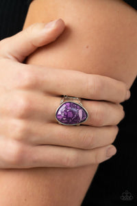 Earth Hearth Purple Ring - Jewelry by Bretta - Jewelry by Bretta
