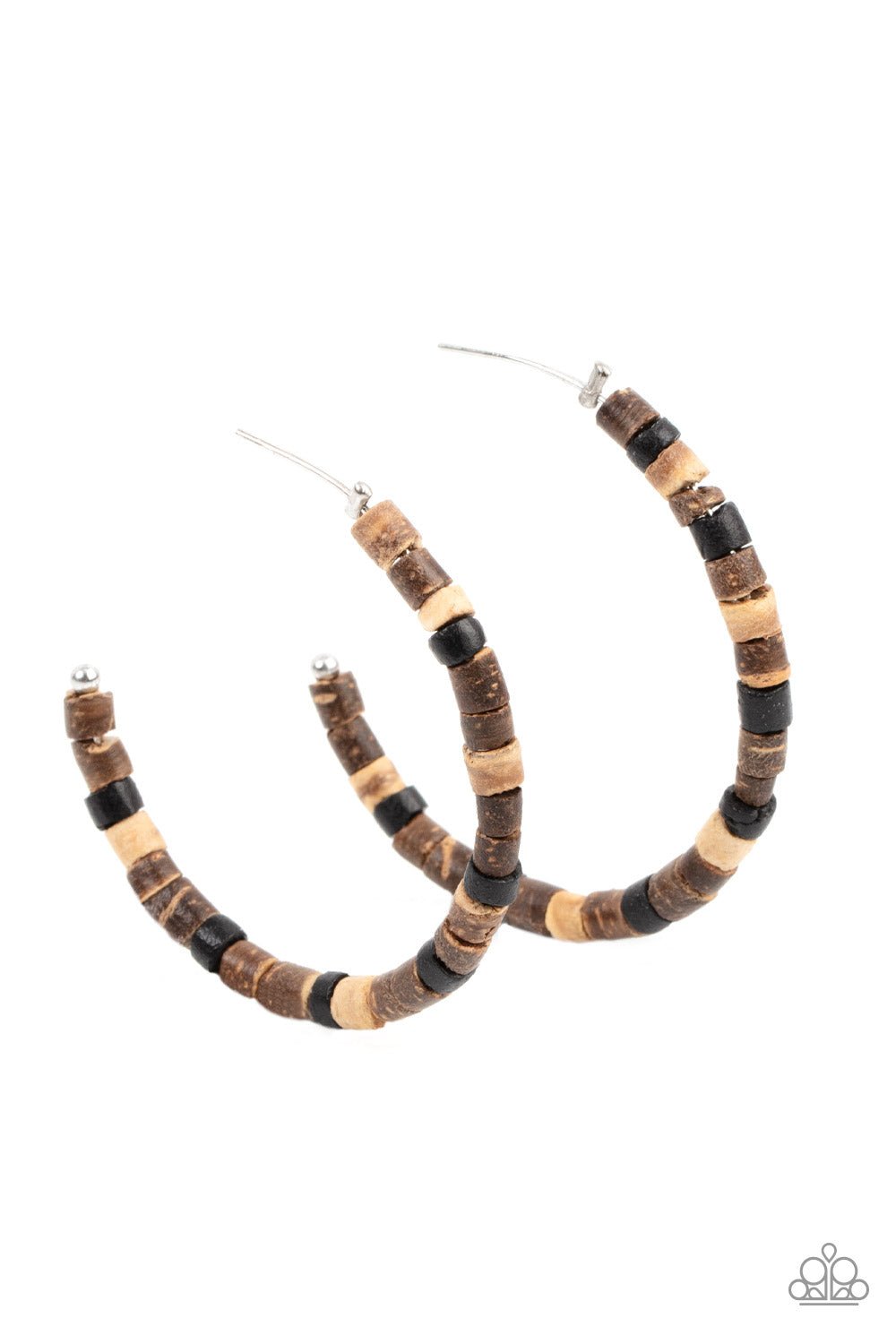 Effortlessly Earthy Brown Hoop Earrings - Jewelry by Bretta - Jewelry by Bretta